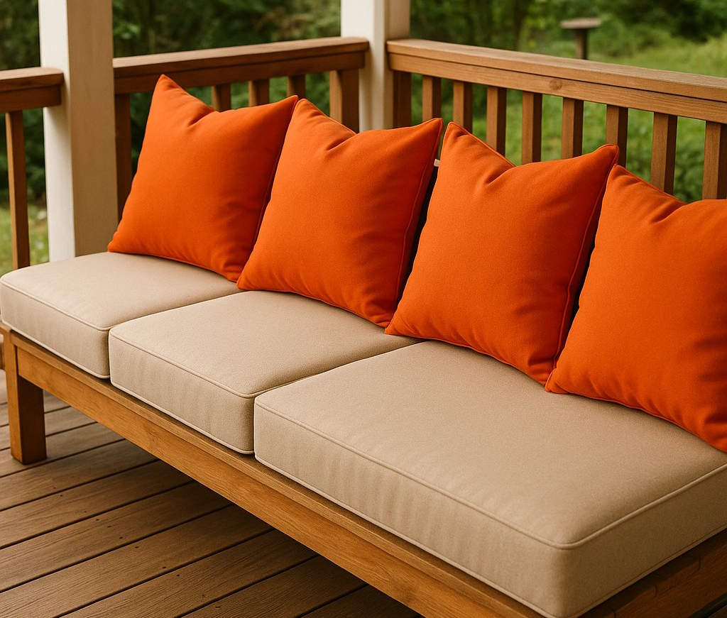 Пошив подушек для открытых веранд на заказ